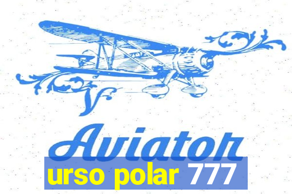 urso polar 777